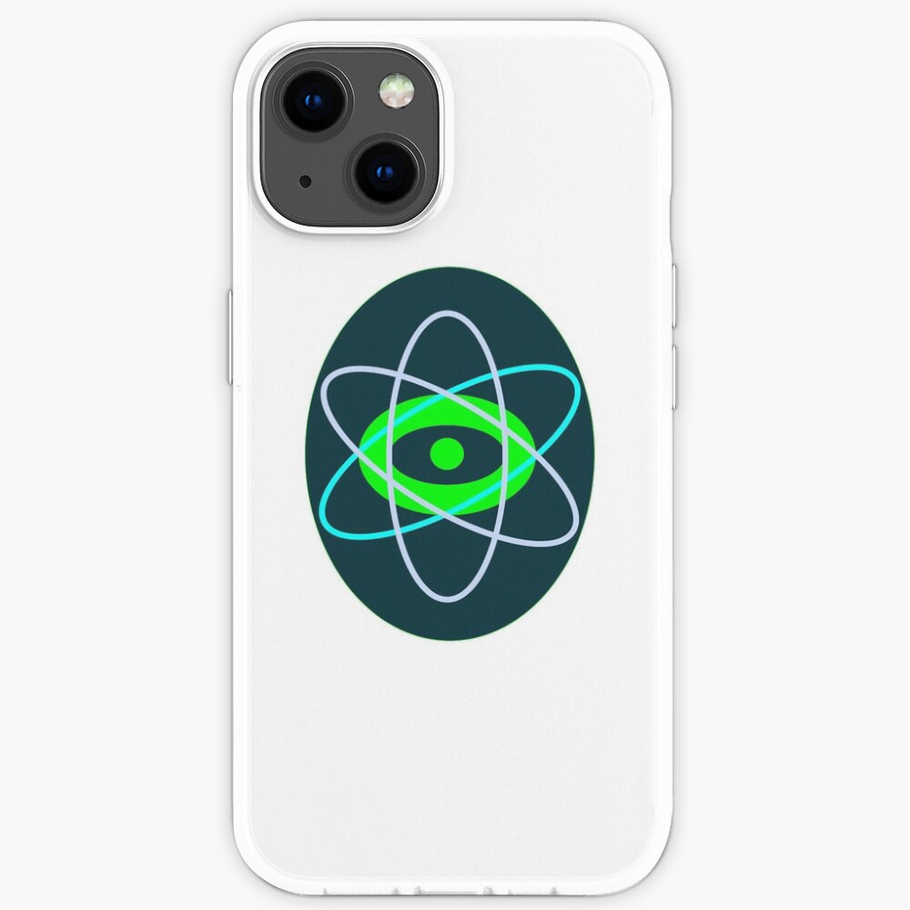 Original Edzion Logo in blue and green iPhone Case