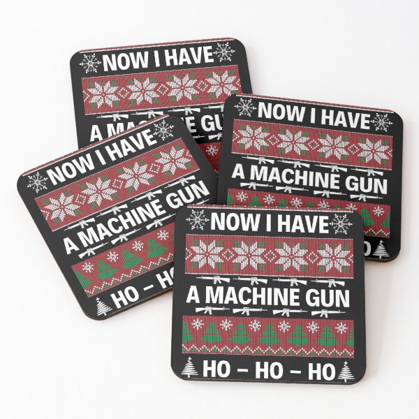 Item preview, Now I Have A Machine Gun Ho Ho Ho Funny Quotes Christmas Sweatshirt  designed and sold by chetan786.