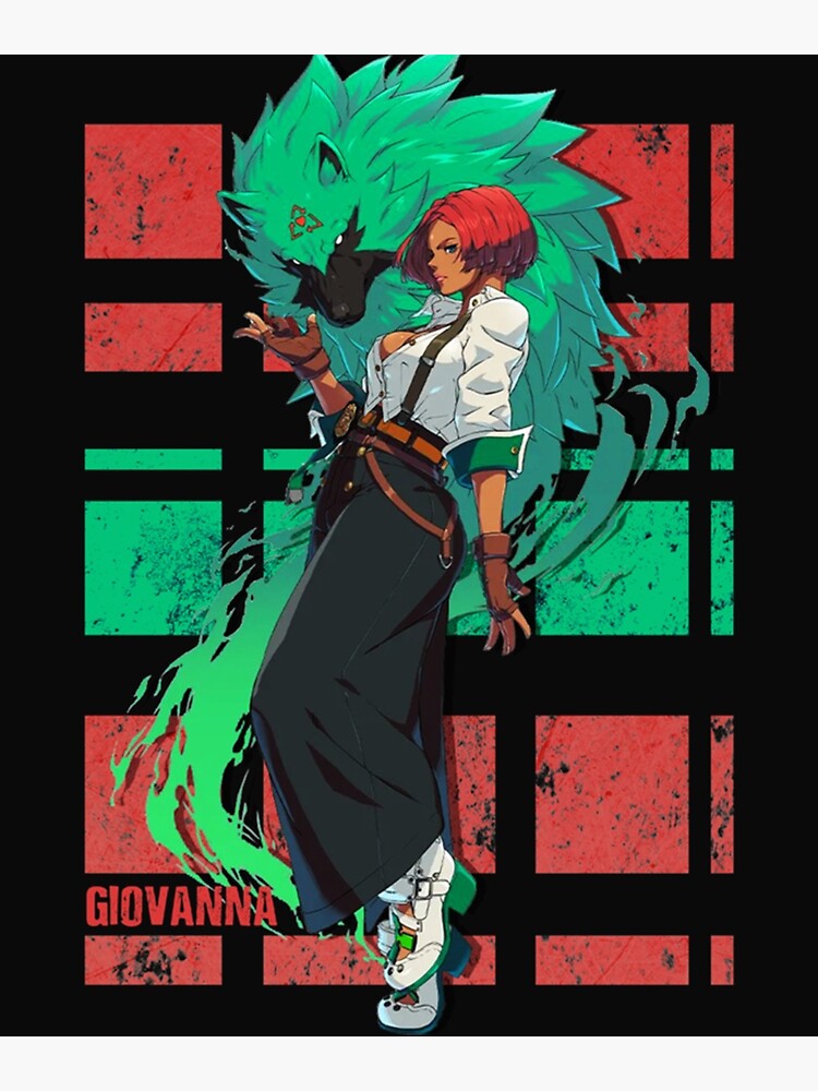 "guilty Gear Strive Giovanna " Poster For Sale By NerdFuel | Redbubble