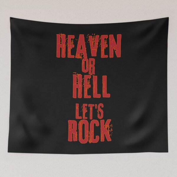 Item preview, Heaven or Hell Let_s Rock    designed and sold by NerdFuel.