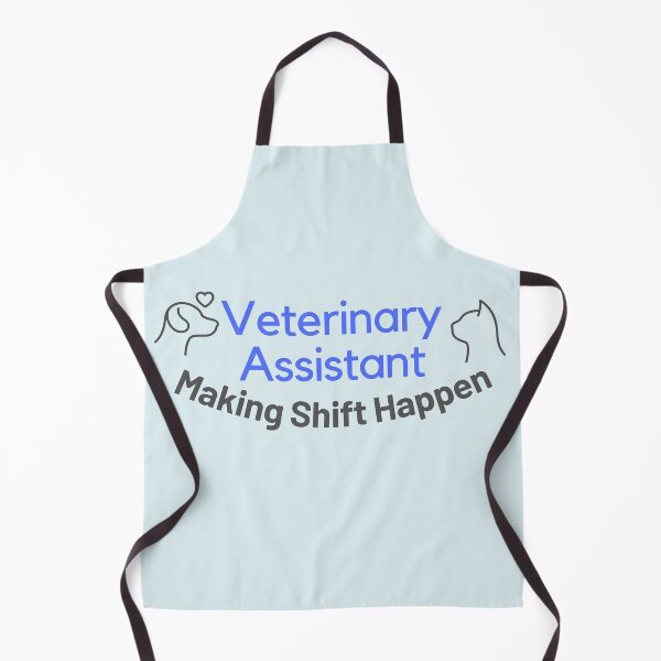Item preview, Veterinary Assistant Making Shift Happen Blue designed and sold by JDWCreations.
