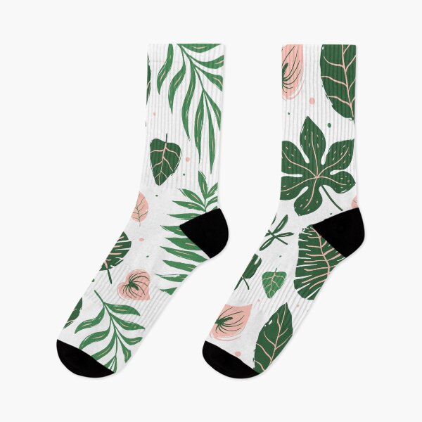 Item preview, Seamless Tropical Leaves Pattern designed and sold by wildberriesph.