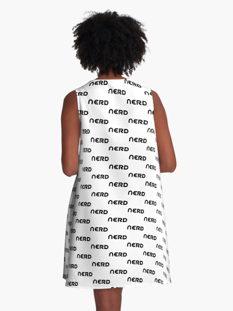 Thumbnail 3 of 4, A-Line Dress, Nerd designed and sold by kinkatstyle.