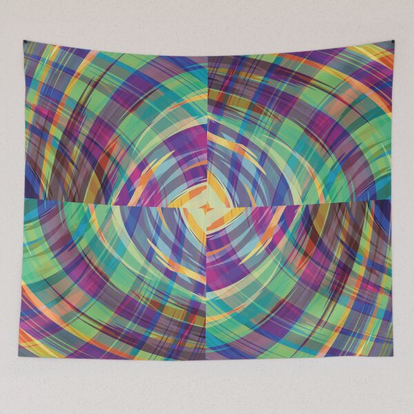 Artikelvorschau, Cubed Ripple Plaid 2 entworfen und verkauft von Bellewood222.