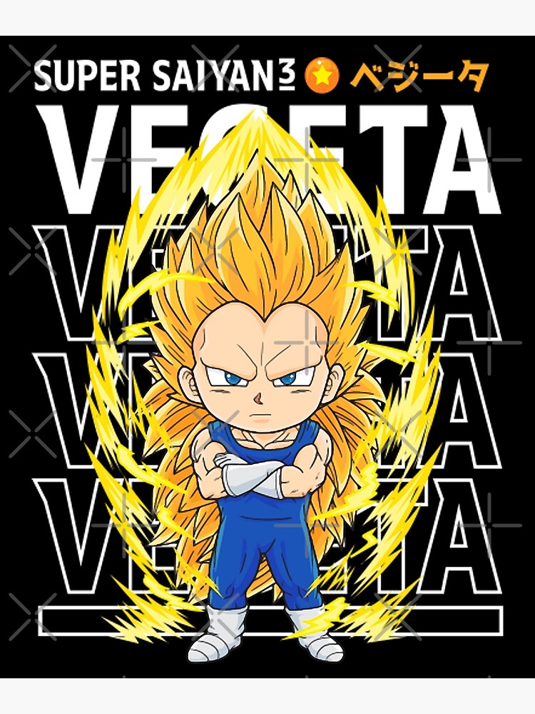 Como desenhar o VEGETA CHIBI (Dragon Ball) passo a passo, fácil e rápido 