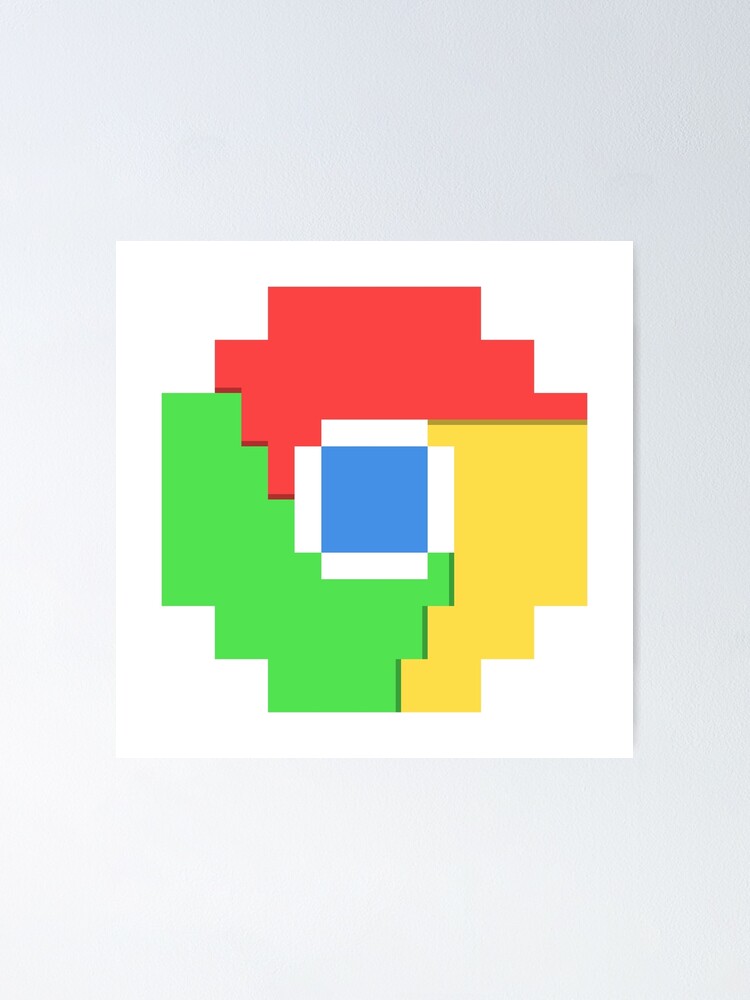 Google Chrome Logo Pixel Art Minecraft Map