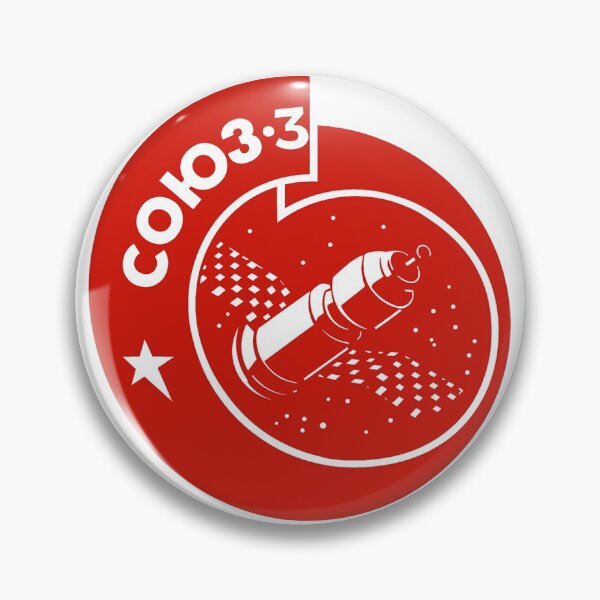Artikelvorschau, Sojus 3 Missions-Patch entworfen und verkauft von CommunistGoods.