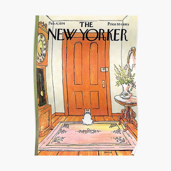 New Yorker 4 février 1974 Poster