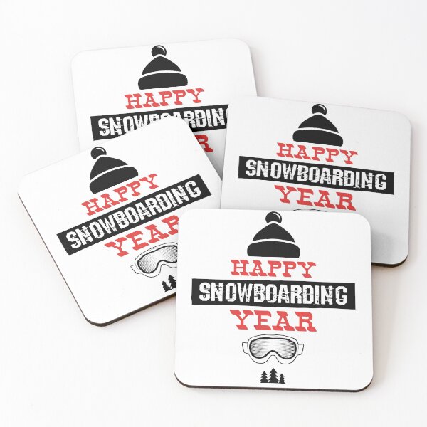 Item preview, Happy Snowboarding Year designed and sold by Fine Art California.