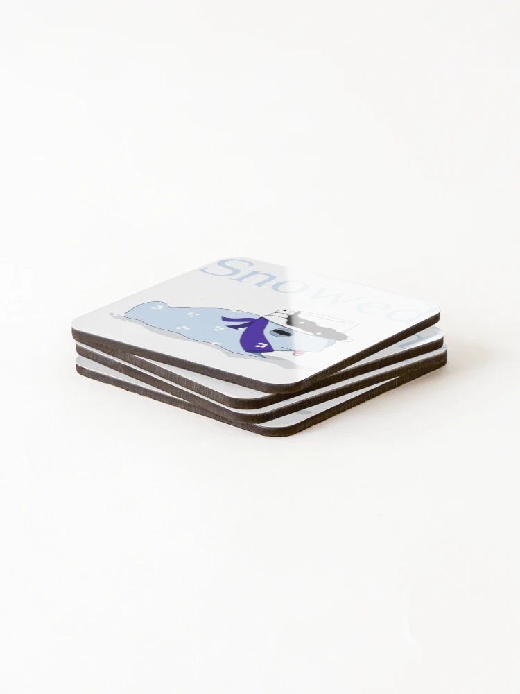 Thumbnail 4 of 5, Coasters (Set of 4), Snowed designed and sold by RancherToads.