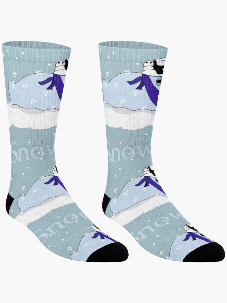 Thumbnail 3 of 5, Socks, Snowed designed and sold by RancherToads.