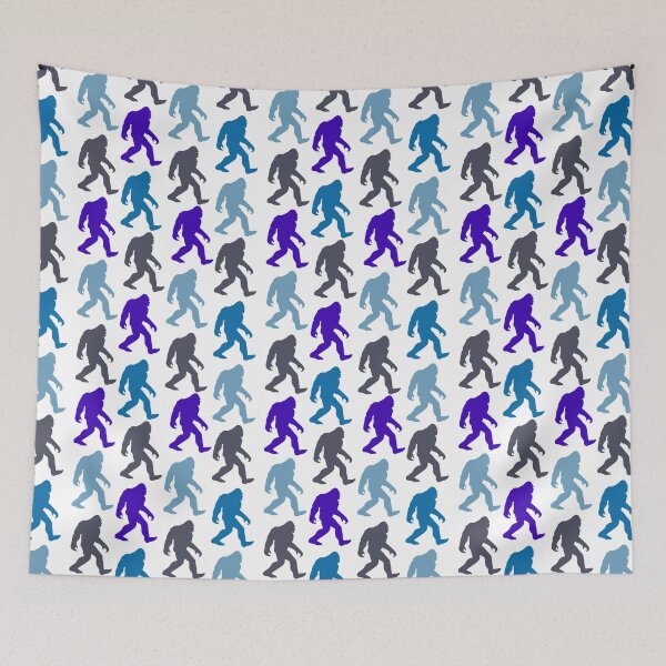 Item preview, Blue Walking Bigfoot designed and sold by H-A-S-A.