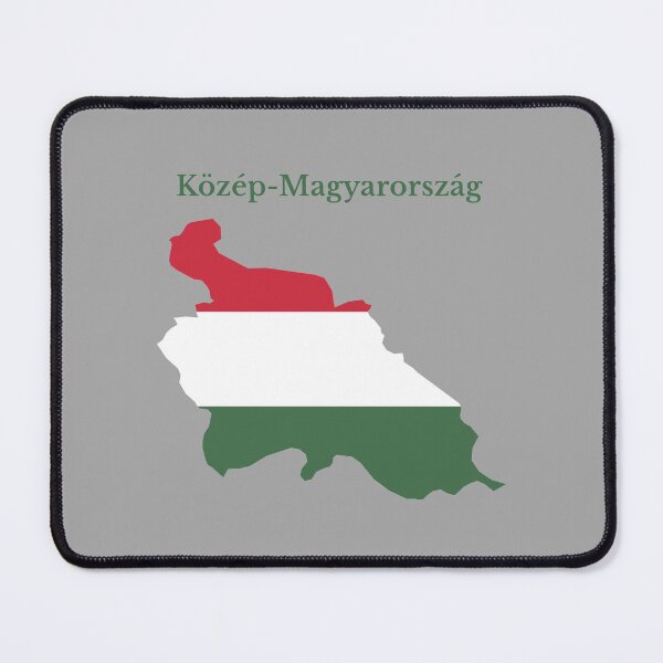 Item preview, Central Hungary Region Map Design, . designed and sold by marosharaf.