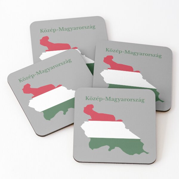 Item preview, Central Hungary Region Map Design, . designed and sold by marosharaf.