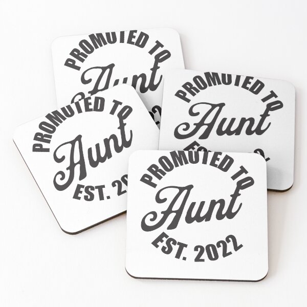 Item preview, First Time Aunt 2022 Gift for New Aunties designed and sold by RoguePixel.