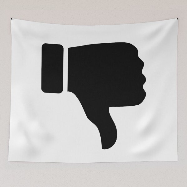 Item preview, thumbs down icon. designed and sold by cheechlaroo13.