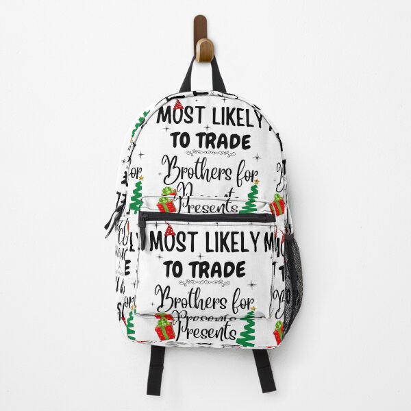 Item preview, Most likely to trade Brothers for presents, Funny family Christmas designed and sold by Mimo & Co..