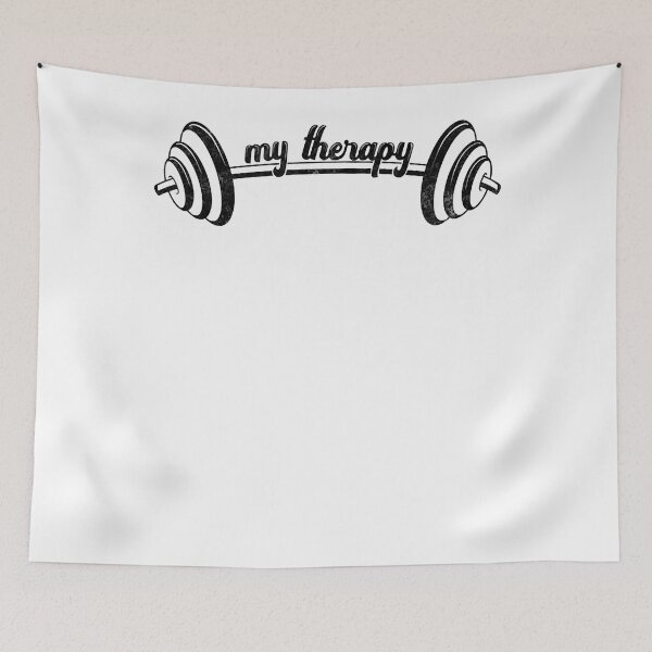 Item preview, Weight Lifting Workout is My Therapy, Healthy Gym Therapist designed and sold by ElliottMargaret.