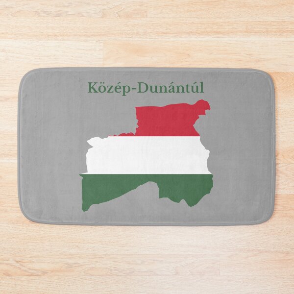 Item preview, Central Transdanubia Region Map Design, Hungary designed and sold by marosharaf.