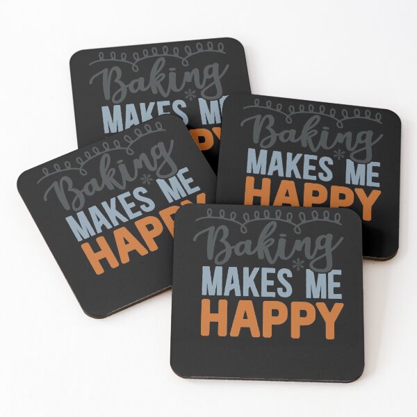Item preview, Baking Makes me Happy designed and sold by FOX1999-Design.