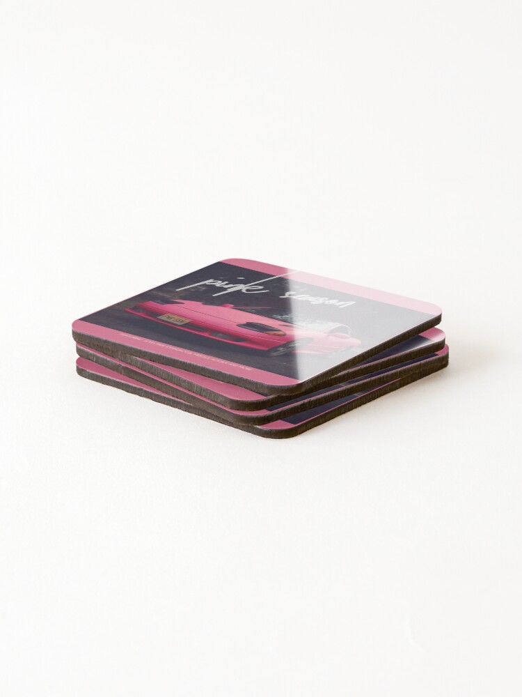 Thumbnail 4 of 5, Coasters (Set of 4), Pink Season designed and sold by jitoscrewet.