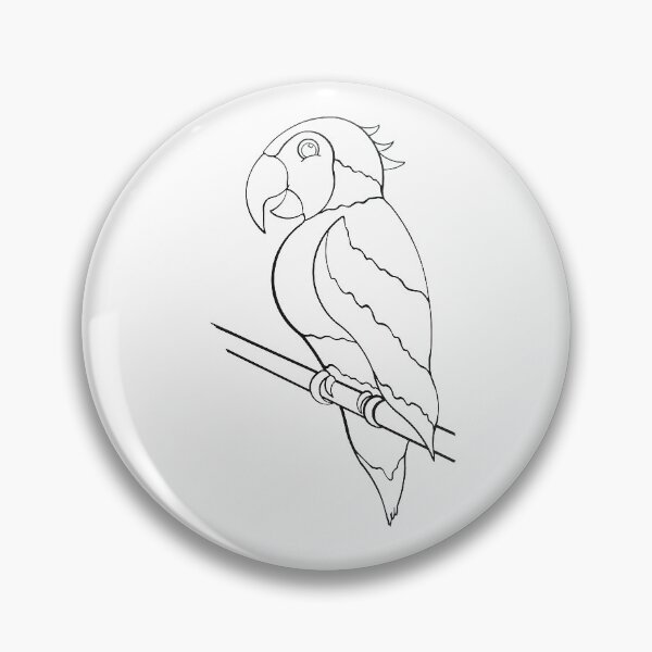 Item preview,  Color Your Own Macaw designed and sold by GrandpaH.