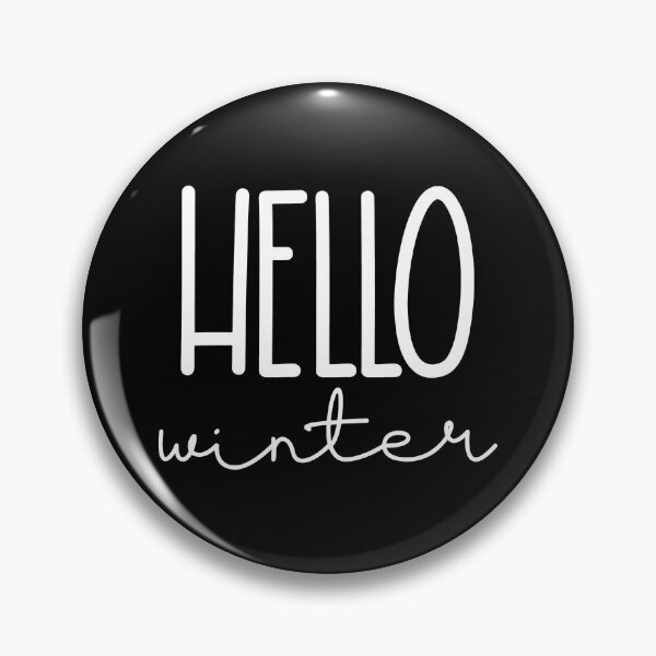 Item preview, Hello Winter (White) designed and sold by murkyswamp.