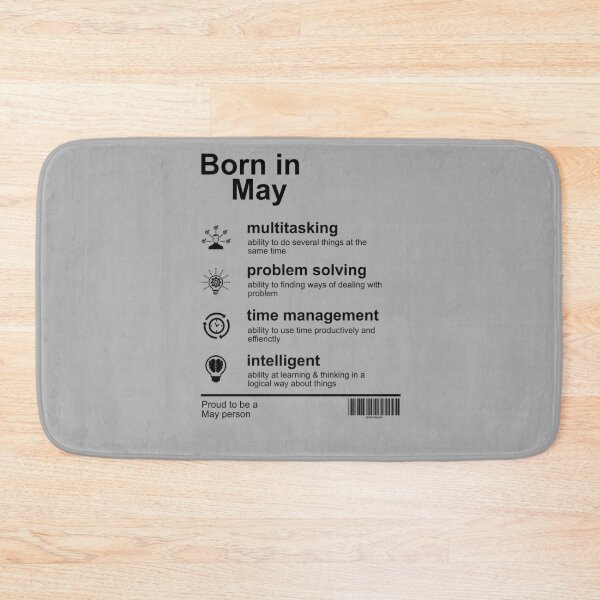 Item preview, Born In May Traits designed and sold by Dewirumbaina.