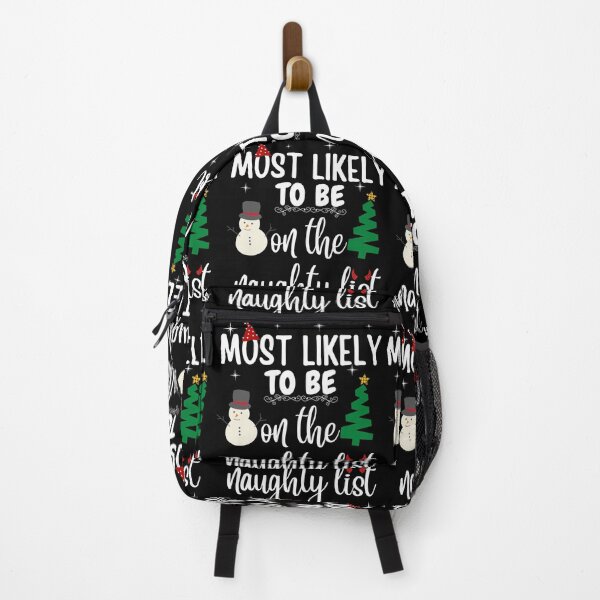 Item preview, Most likely to be on the naughty list, family matching Christmas designed and sold by Mimo & Co..