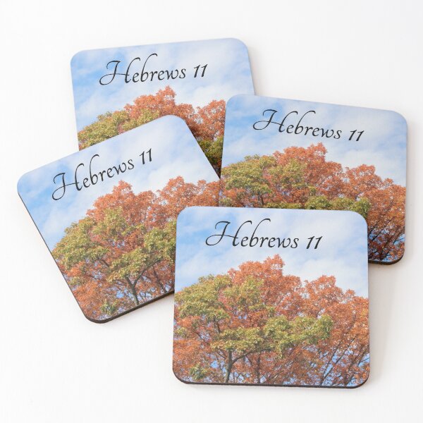 Item preview, Blue Sky and Autumn Trees Hebrews 11 designed and sold by JariHawk.