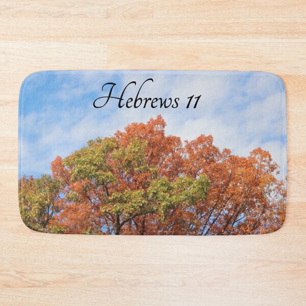 Item preview, Blue Sky and Autumn Trees Hebrews 11 designed and sold by JariHawk.