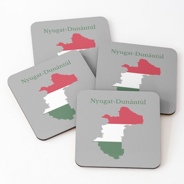 Item preview, Western Transdanubia Region Map Design, Hungary designed and sold by marosharaf.