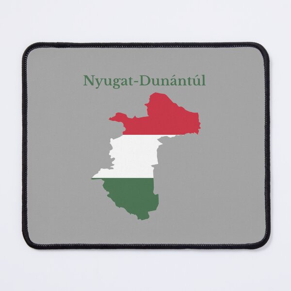 Item preview, Western Transdanubia Region Map Design, Hungary designed and sold by marosharaf.