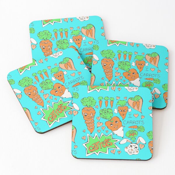 Item preview, Carrot Love feat. Sliced Carrot, Steamed Carrot and Baby Carrot designed and sold by AdrienneAllen.