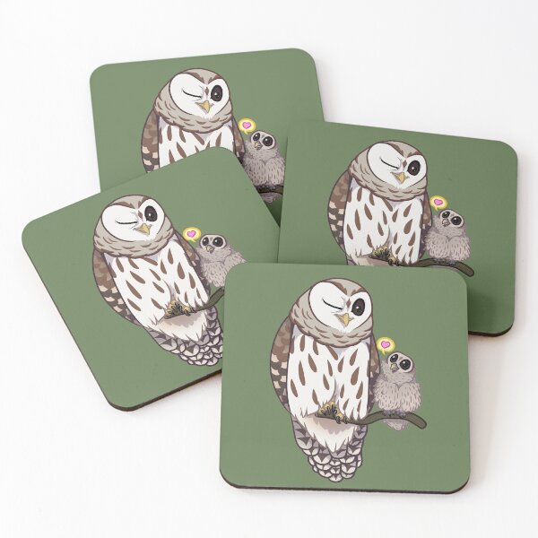 Item preview, Barred Hoots designed and sold by Copperbora.
