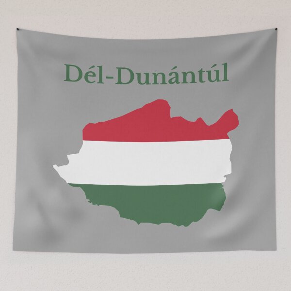 Item preview, Southern Transdanubia Region Map Design, Hungary designed and sold by marosharaf.