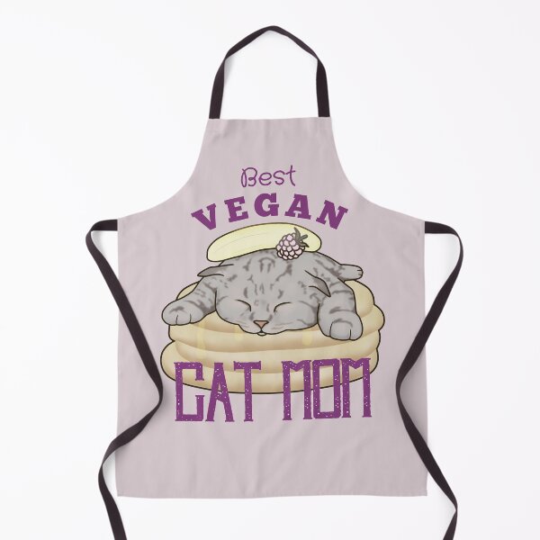 Item preview, Best Vegan Cat Mom Ever- Love Vegan And Cats designed and sold by ViewerEqualsPhoton.