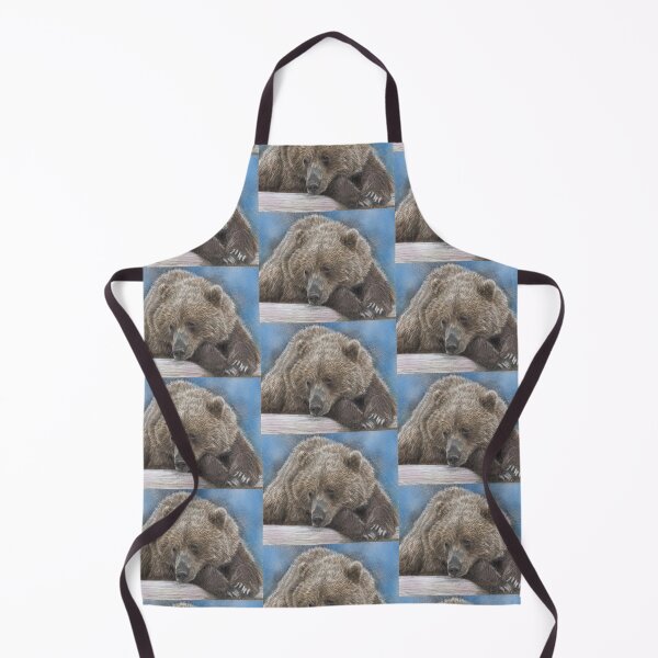 Item preview, The Portrait of Brown Bear designed and sold by LanLanGallery.