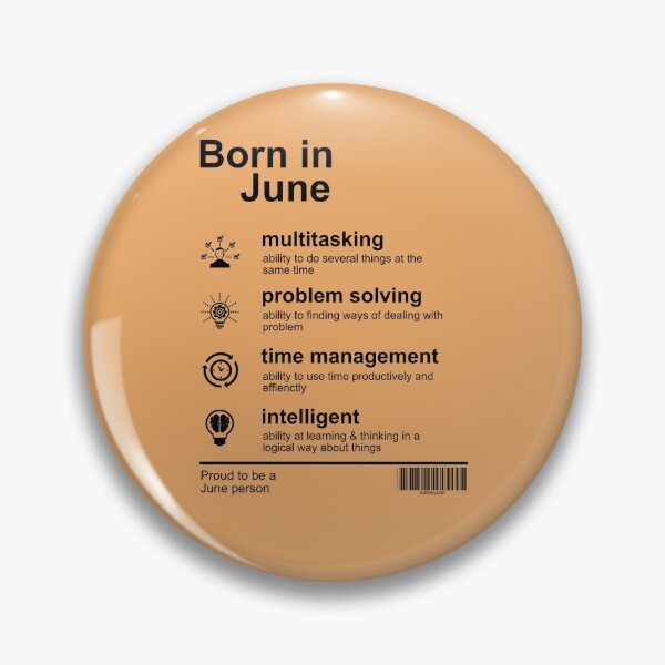 Item preview, Born In June Traits designed and sold by Dewirumbaina.
