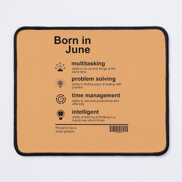 Item preview, Born In June Traits designed and sold by Dewirumbaina.