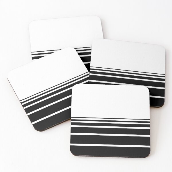 Item preview, Stripes Black Art designed and sold by Tshirtstory.
