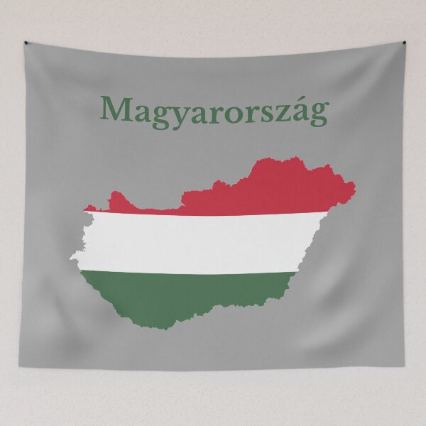 Item preview, Hungary Flag Map Design. designed and sold by marosharaf.