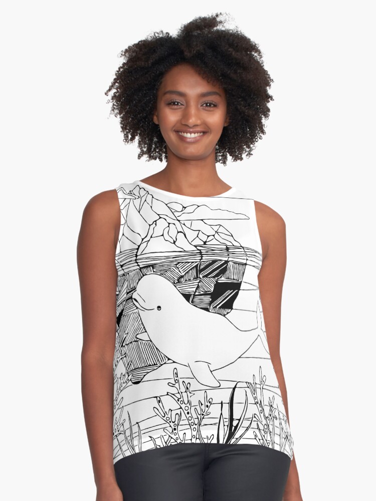 Item preview, Sleeveless Top designed and sold by lauramaxwell.