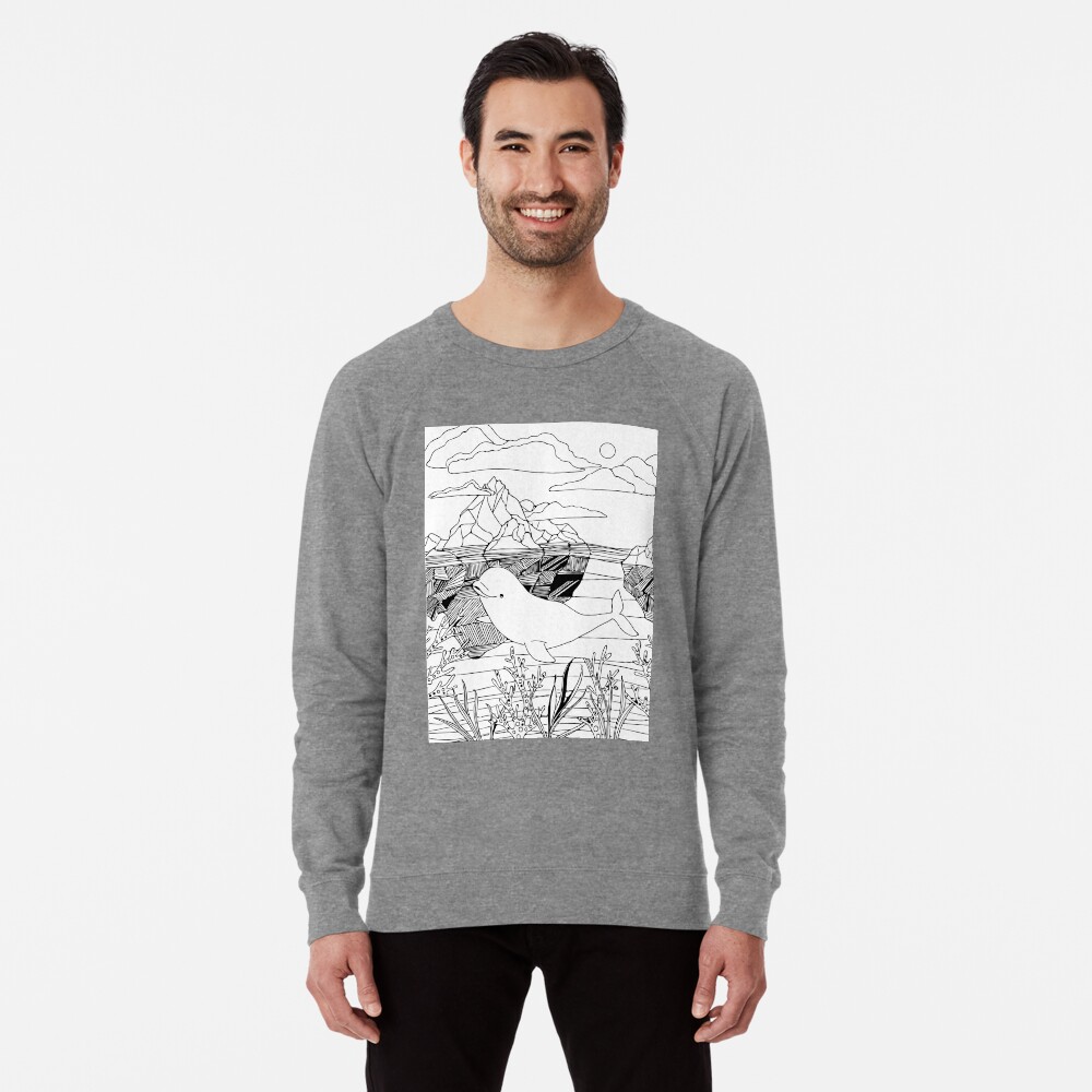 Item preview, Lightweight Sweatshirt designed and sold by lauramaxwell.
