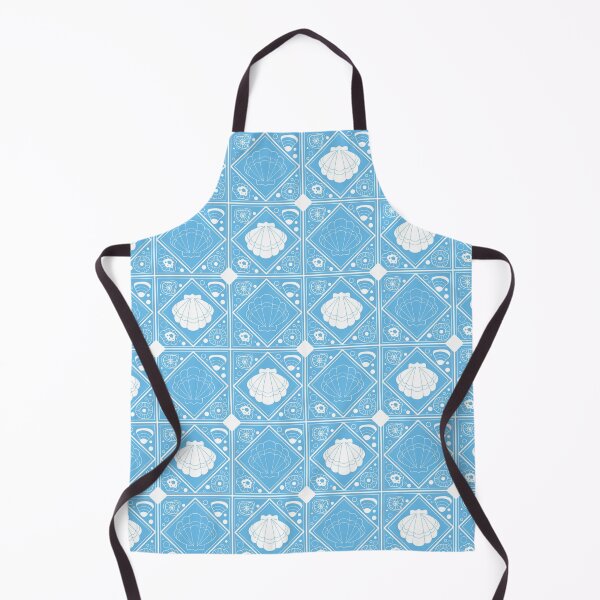 Item preview, Light Blue Shell Mosaic designed and sold by Carolina Diaz.