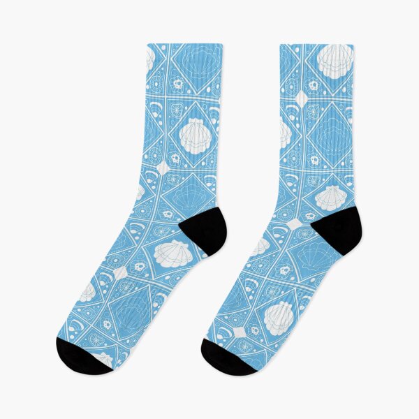 Item preview, Light Blue Shell Mosaic designed and sold by Carolina Diaz.