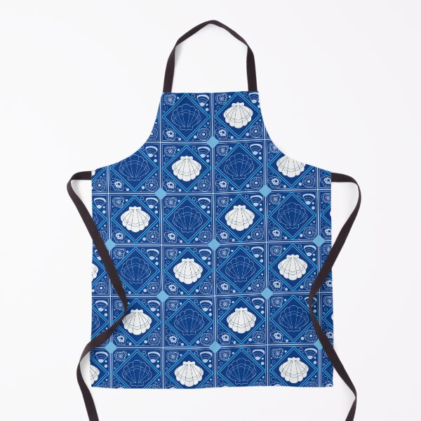 Item preview, Navy Shell Mosaic designed and sold by Carolina Diaz.