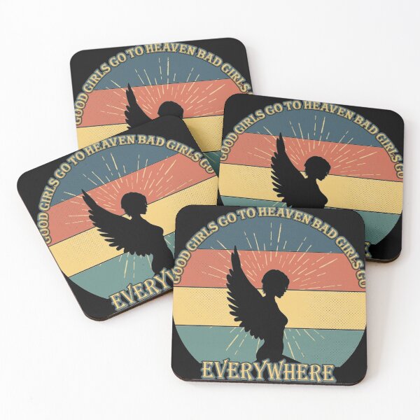 Item preview, good girls go to heaven bad girls go everywhere Fitted Scoop  designed and sold by riggsthomas70.