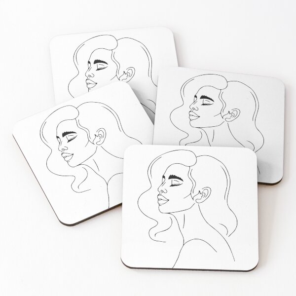 Item preview, Poster with the face of a beautiful woman designed and sold by Verchikowl.