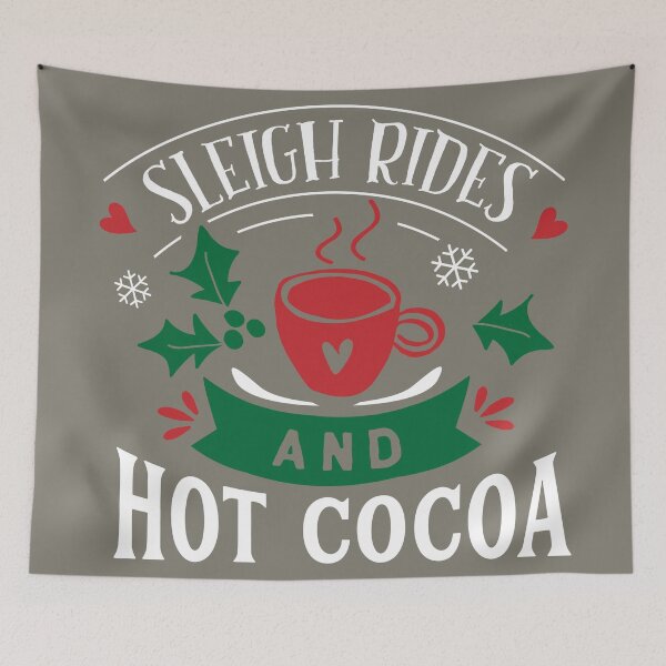 Item preview, Sleight Rides And Hot Cocoa  designed and sold by wide26.